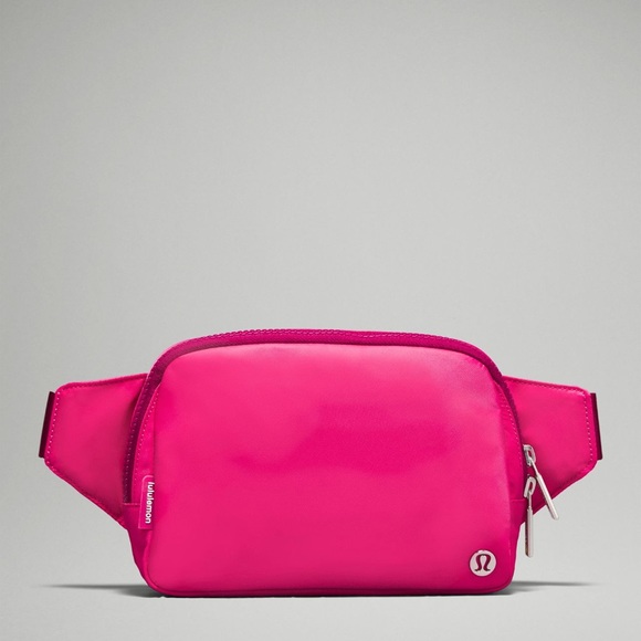 lululemon athletica Handbags - Lululemon Everywhere Belt Bag Raspberry Coulis